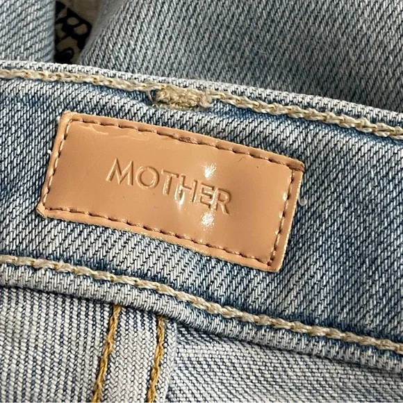 MOTHER The Insider Crop Step FrayJeans In LIMITED EDITION Size 26